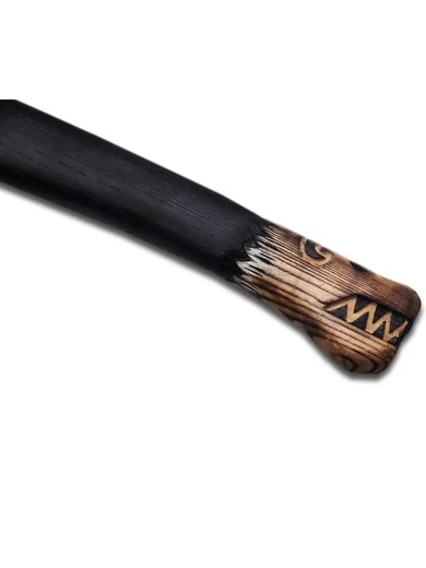 Custom Handmade Carbon Steel Tomahawk Axe Rosewood Handle with Leather Sheath Perfect Gift Father's Day and outdoor - Image 3
